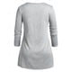 thumbnail image 3 of Camiseta Talla Extra Cremallera Falso Rosegal  Mangas largas de talla grande, 3 of 5