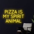thumbnail image 3 of Handmadetneonsign Pizza Is My Spirit Animal Neon Sign, Pizza Quote Wall Art Decor, Bar Club Party Wall Decor, 3 of 5