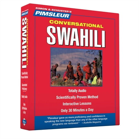 Pimsleur Swahili Conversational Course - Level 1 Lessons 1-16 CD : Learn to Speak and Understand Swahili  with Pimsleur Language