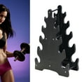 thumbnail image 4 of 5 Tiers Weight Rack Weights Dumbbell Bracket Storage Rack Gym Dumbbell Stand, 4 of 5
