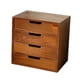 thumbnail image 2 of Organizador de escritorio de madera con cajones extraíbles para sala de estar, mesa y dormitorio. 25x175x25 cm, 2 of 9
