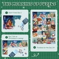 thumbnail image 6 of Christmas Advent Calendar Puzzle 1000 Piece for Adult, Christmas Countdown Calendar 2025 Jigsaw Puzzle, Holiday Santa Puzzle for Adult 1000 Piece, 6 of 7