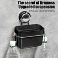 thumbnail image 4 of SPOORYYO Sponge For Kitchen Sink Movable Kitchen Sink Caddy With Shape Hook Plastic Hanging Sponge Caddy For Sponge Brush Sink Stopper Organizer, 4 of 6