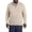 HUMUS, variant on Harbor Bay by DXL Big and Tall Men's Quarter-Zip Pullover Sweater, Black, 2XL