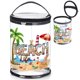 thumbnail image 1 of Neceser de loción transparente Sanwuta Beach Life a prueba de agua, 1 of 6