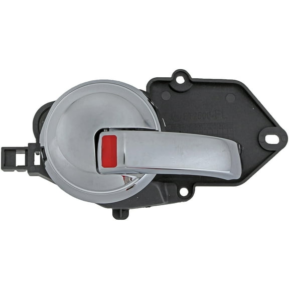 Dorman 96482 Driver Side Interior Door Handle for Specific Fiat Models, Black; Chrome