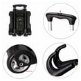 thumbnail image 4 of Foldable Travel Luggage Shopping Cart Trolley Folding Portable Aluminium 40KG Black Hand, 4 of 13