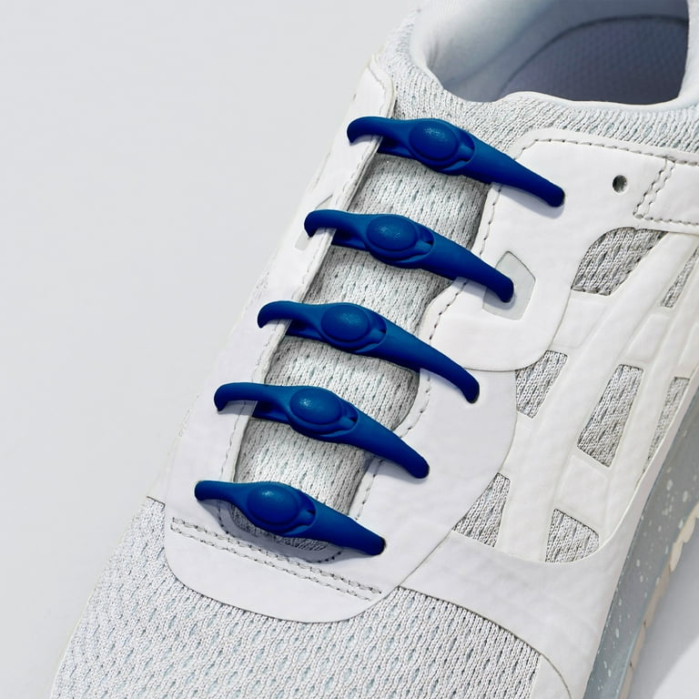 NEW Hickies Navy Blue Elastic No-Tie Shoe Laces