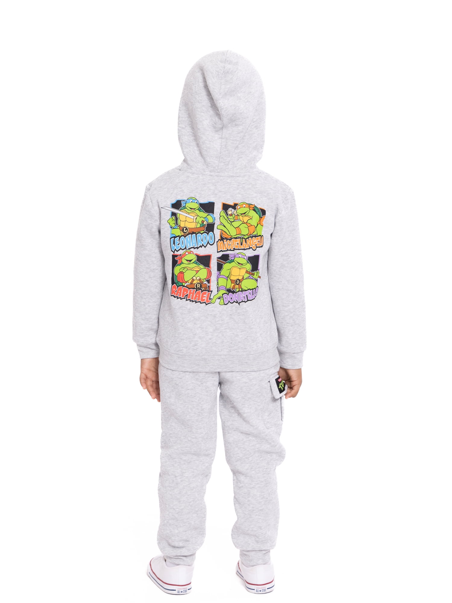 Teenage Mutant Ninja Turtles Toddler Boys Graphic Hoodie and Jogger Pants Set, 2-Piece, Sizes 12M-5T