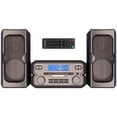 thumbnail image 1 of Magnavox MM435M-BK Sistema compacto de estantería para CD de 3 piezas con radio estéreo FM digital, tecnología inalámbrica Bluetooth y control remoto en negro | Pantalla LCD | Compatible con puerto au, 1 of 5