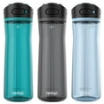 thumbnail image 1 of Botella de agua Contigo AUTOSPOUT, 710 ml, diseño a prueba de fugas, paquete de 3, 1 of 5