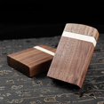 thumbnail image 3 of Estuche para cigarrillos de nogal negro con sabor a madera Estuche para cigarrillos grueso y creativo para hombres Estuche para cigarrillos Estuche para cigarrillos fino para mujeres, 10 cigarrillos, 3 of 5