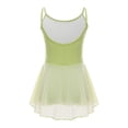 thumbnail image 2 of Alvivi Kids Girls Camisole Ballet Dance Tutu Dress Gymnastics Skirted Leotard Performance Dancewear Light Green 15-16, 2 of 7