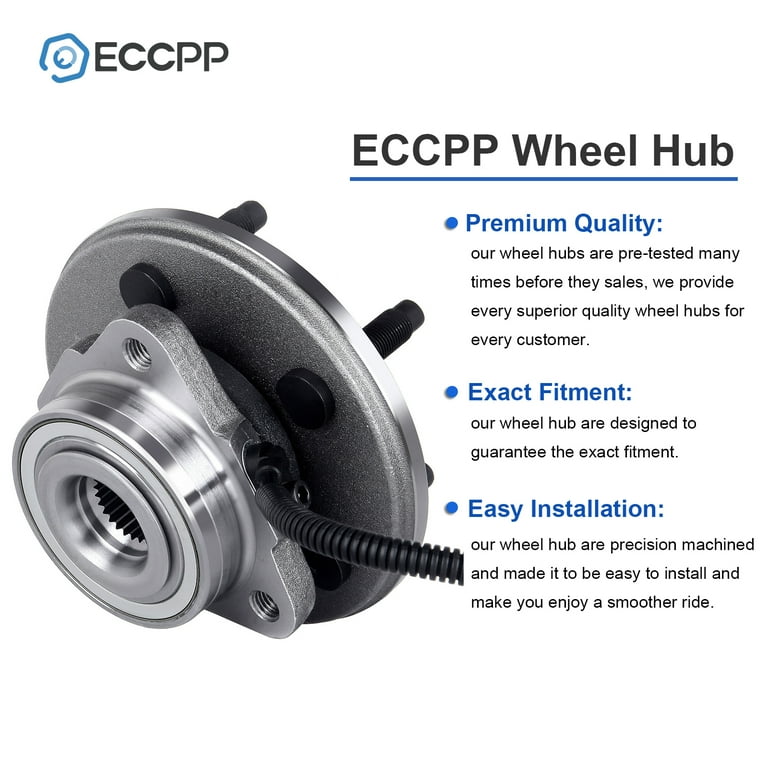 FKG Front Wheel Bearing Hub For Ford Explorer & Mercury Mountaineer 2002-2005 (4.0L/4.6L) - 515050