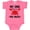 Hot Pink, variant on Inktastic Oma Loves Me Grandson Boys or Girls Baby Bodysuit