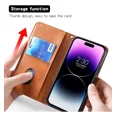 thumbnail image 3 of Funda De Teléfono Magnética Tipo Cartera De Piel For iPhone, 3 of 7