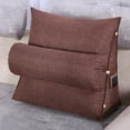 thumbnail image 2 of Prettyui 1PCS Car Sofa Cushion Back Pillow Bed Backrest Office Chair Pillow Support Waist Cushion Lounger TV Reading Lumbar Cushion Home Decor,1PC,20x45x45cm/20x50x60cm, 2 of 3