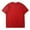 Red, variant on Chiccall Mens Casual Shirts Fashion Breathable Solid Crew Neck Short Sleeve Summer Beach Tops