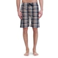 thumbnail image 3 of Hanes Men's Stretch Woven Sleep Jam Shorts, 2-Pack, Sizes S-2XL, 3 of 14