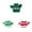 Green+Red+Light Green, variant on 3pcs Christmas Guinea Pig Clothes Knitted Sweater Hoodie Set for Hamster Ferret Small Animal Winter Outfit Accessories Cozy Warm Pet Apparel for Doll Decor