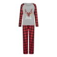 thumbnail image 2 of Family Christmas Pajamas Matching Sets Xmas Matching Pjs for Adults Kids Holiday Home Xmas Family Sleepwear, 2 of 10