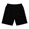 thumbnail image 4 of Tumotour Plus Size Breathable Mesh Board Shorts for Men Summer Drawstring Elastic Waisted Bermuda Shorts Athletic Workout Shorts Running Shorts with Zip Pockets, 4 of 6