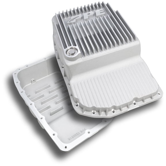 PPE 128051600 Heavy-Duty Transmission Pan for 07-20 GM w/ 6L80, Raw