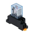 thumbnail image 3 of Coil Power Relays, With Socket Base Electromagnetic Relays Durable  For Motors Industrial Relays AC220V, 3 of 8