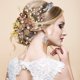 thumbnail image 5 of 1 juego de horquillas de flores para el pelo, peinetas decorativas para el pelo con diamantes de imitación, tocado de novia, tocado floral, adornos para el pelo de boda para mujer, 5 of 7