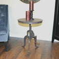 thumbnail image 5 of Carolina Classics Tanvi Adjustable Crank Accent End Table Brown, 5 of 9