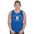 thumbnail image 5 of Hold Fast Freedom Flag Skull Bones Plus Size Graphic Tank Top Brisco Brands 2X, 5 of 6
