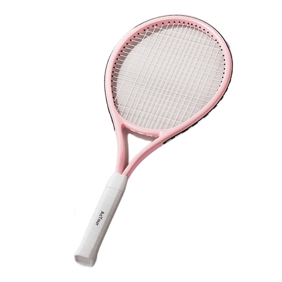 AcTour Rackets [for tennis or badminton], Adult Recreational Tennis Racket - Grip Size 3 - 4 3/8", Pink/White