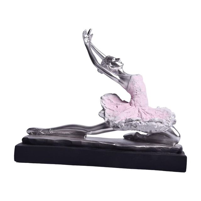 Creative Ballet Dancer Statue Artwork Souvenir Graceful Collectiom Ballet Girl Estatuas para escritorio Boda Regalo de inauguración Dormitorio A Macarena Escultura de bailarina de ballet