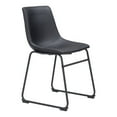 thumbnail image 5 of Smart Dining Chair Black Dining Chair, Transitional Style, Plush and durable faux leather fabric, Plywood, Indoor Dining, 5 of 13