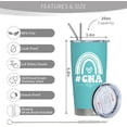 thumbnail image 2 of CNA Gifts for Women, Certified Nursing Assistant Gifts, CNA Appreciation Week Gifts, Gifts for Nurses CNA, CNA Gifts Ideas for Coworker, Nursing Assistant 20oz Coffee Tumbler, 2 of 6