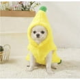 thumbnail image 4 of Disfraz navideño para perro, abrigo de invierno con forro polar suave | Traje cálido para perros pequeños, medianos y grandes, 4 of 5
