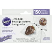 Wilton Clear Confectionary Bags, 150-Count