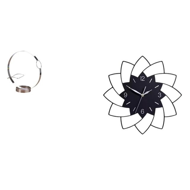 Portabotellas de vino,Soporte para botellas de vino,soporte para botellas de vino,estante de hierro,Reloj de pared grande,Reloj de pared acrílico silencioso sin tictac,Reloj de pared grande