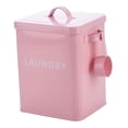 thumbnail image 5 of Iron Storage Box for Home Use Pink Large Capacity Kitchen Container 1pc, 5 of 8