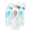 Evenflo Vented + BPA-Free Plastic Angled Bottles - 9oz, Colors May Vary, 3ct