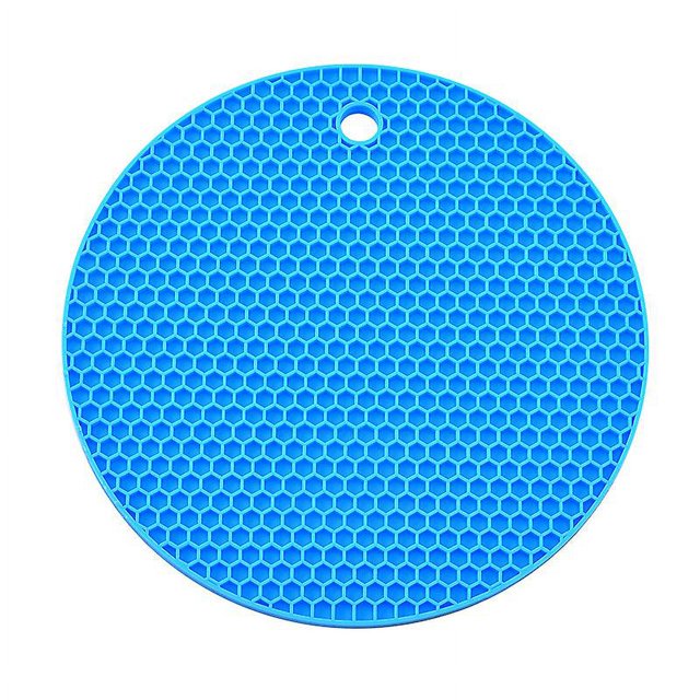Support de Pot Rond en Silicone Antidérapant, Support de Pot Résistant à la Chaleur Niuniu