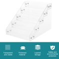 thumbnail image 5 of 1pc Acrylic Display Shelf Reusable Manicure Salon Rack Nail Polish Organizer, 5 of 5