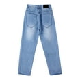 thumbnail image 5 of Dpytoraw Male Street Dance Skateboard Pants Street Loose Hop Jeans Light Blue, 5 of 5