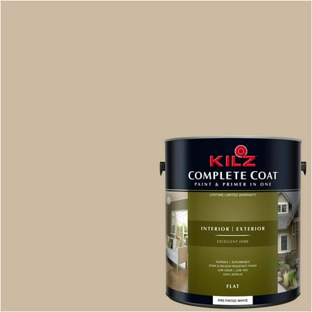 KILZ COMPLETE COAT Interior/Exterior Paint & Primer in One #LK140 Ranch (Best Exterior Paint Colors For Small Houses)