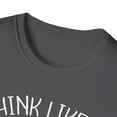 thumbnail image 3 of Think Like A Proton Be Positive Humor Tee, 3 of 4