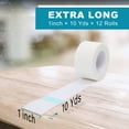 thumbnail image 6 of LotFancy 12 Rolls Medical Tape, 1 in x 10 Yards Adhesive Surgical Paper Tapes with 2 Dispensers, 6 of 8
