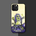 thumbnail image 3 of Funda de teléfono B-BeetlejuiceS-S 2 para iPhone 16 15 14 12 11 13 Pro Max Mini 8 X Xr Xs Puls Cubierta de vidrio negro, 3 of 5