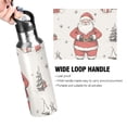 thumbnail image 4 of Yayeee 20oz Insulated Water Bottle Double Wall Stainless Steel with Flip Straw Lid, Beige Christmas Santa, 4 of 7