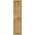 thumbnail image 6 of 10 3/4"W X 46"H Timbercraft Two 5 3/8" Boards Framed Board-N-Batten Shutters, Rough Sawn Western Red Cedar (Per Pair), 6 of 13