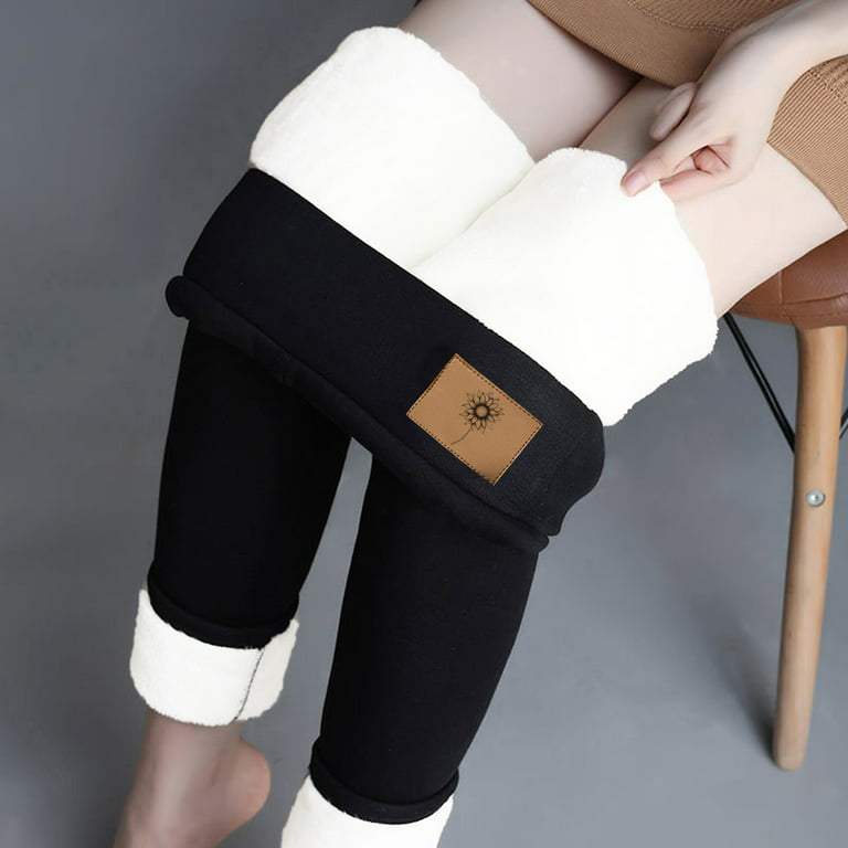 SOCKS'NBULK Women's Fleece Brushed Leggings, Warm, Soft, Bulk Pack Ladies  Warm Legging
